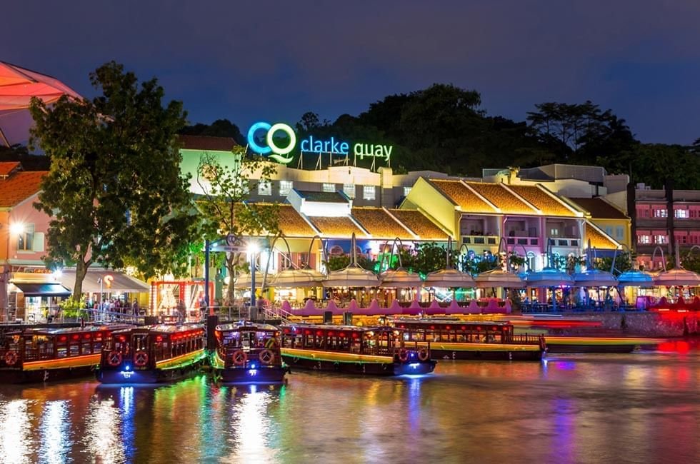 Famous Places in Singapore for Tourists - Clarke Quay