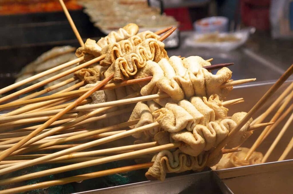 Odeng (Fish Cake Skewers)